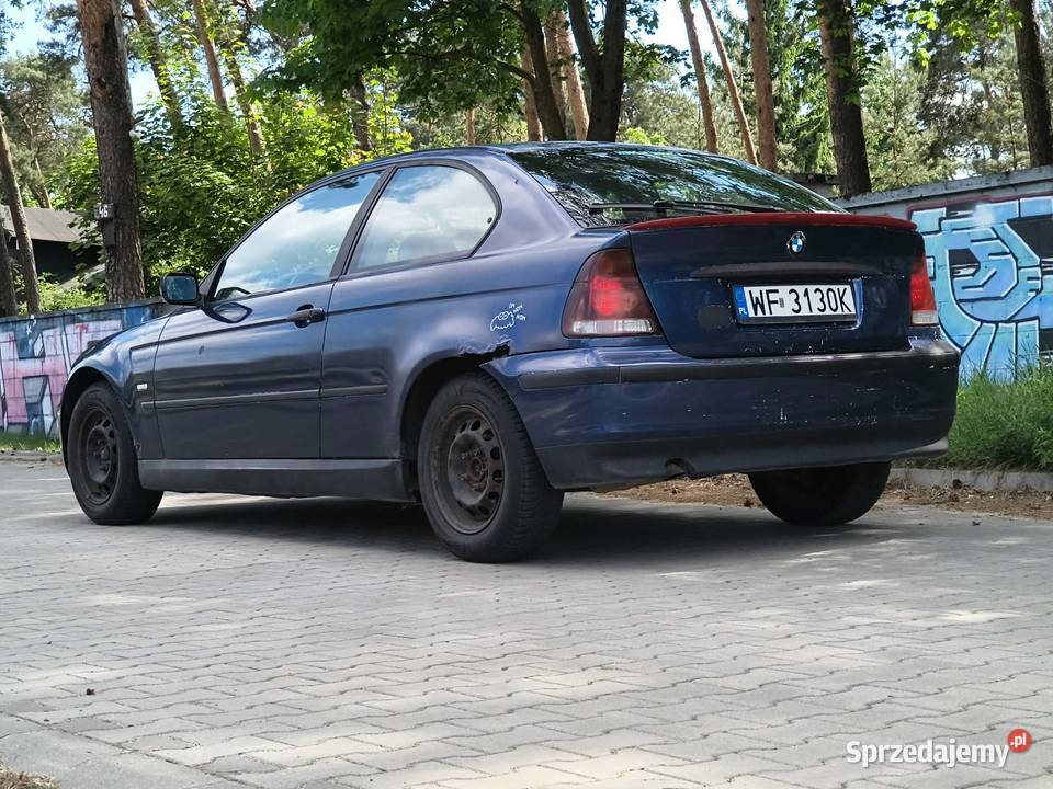 BMW 318TD Compact E46 Daily Gruz manualna Otwock
