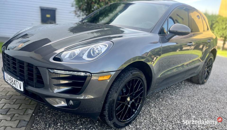 Porsche Macan 20T 4x4 2018r panorama LED tempomat Lublin sprzedam