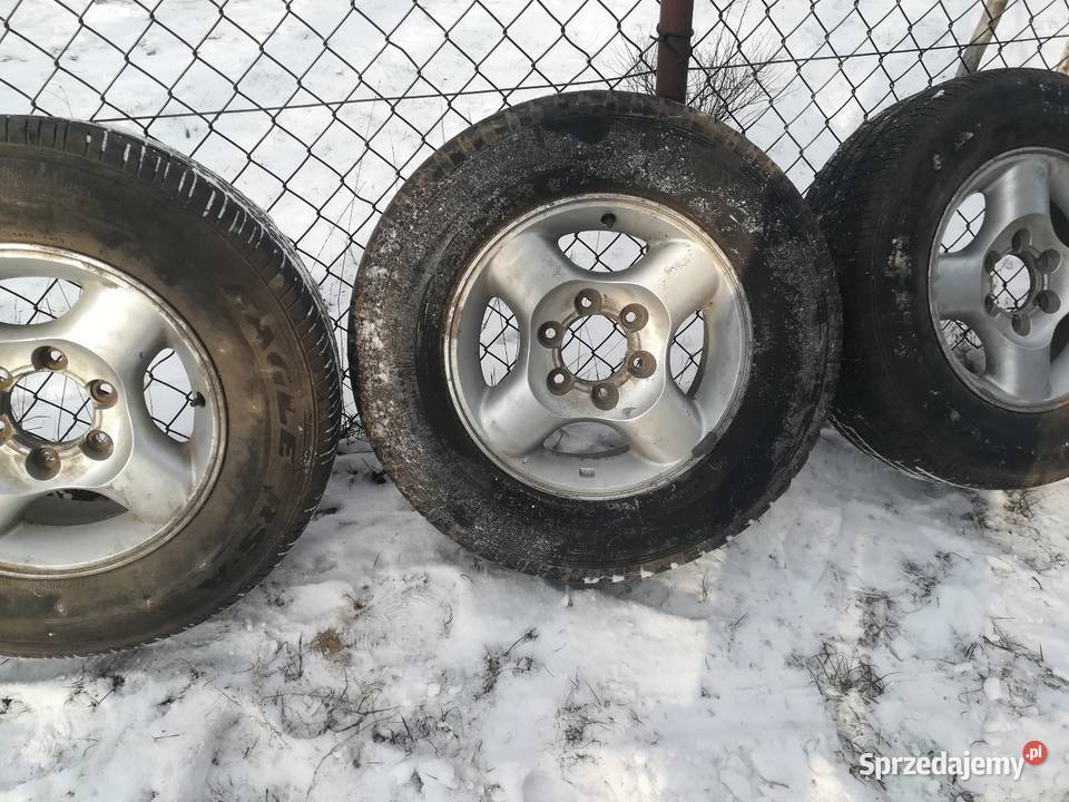 Felgi nissan navara 16 aluminiowe Łęczna sprzedam