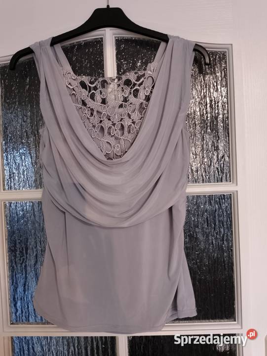 BLUZKA letnia top Bodyflirt z tyłu gipiura Oborniki