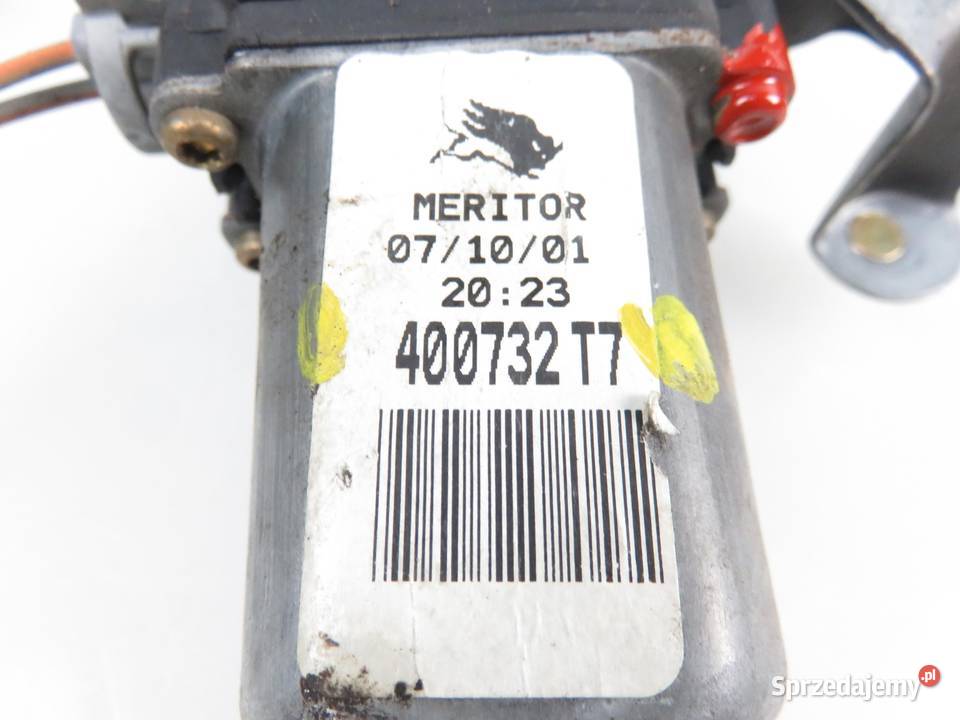 PODNOŚNIK SZYBY PRAWY PRZEDNI SCENIC 400732T7