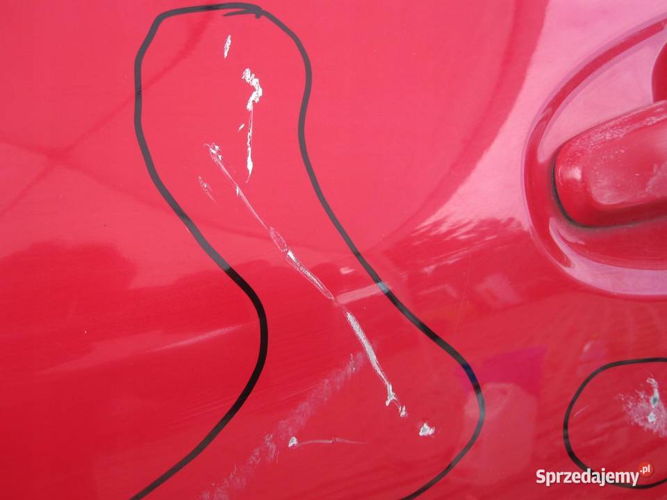 TOYOTA YARIS II LIFT 09r HB 3D drzwi lewe przód