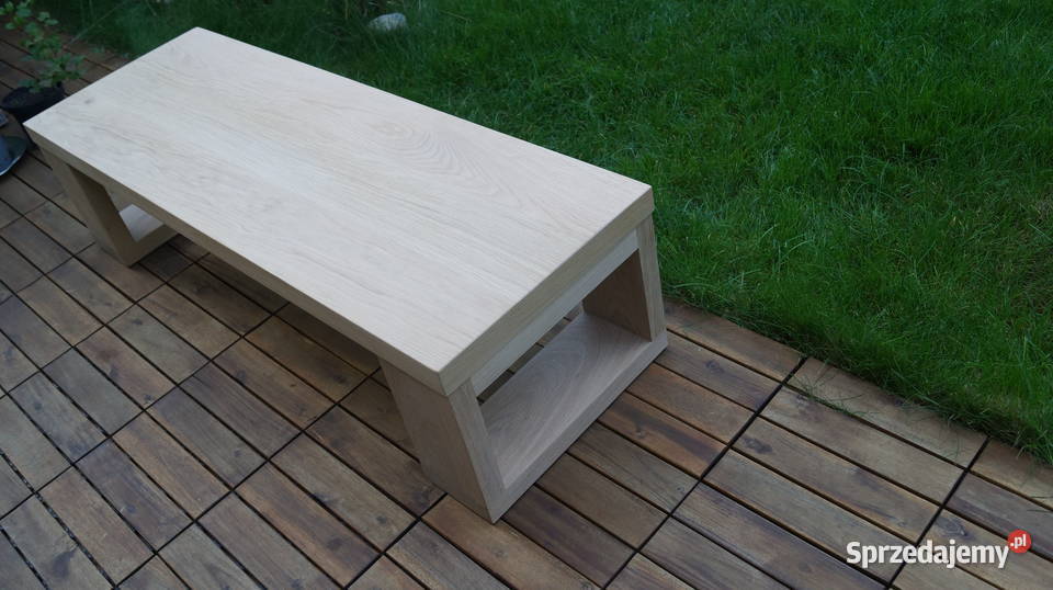 Stolik ława lity dąb wielkopolskie