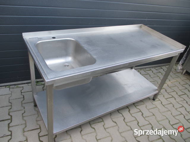 ZLEW GASTRONOMICZNY 1 KOMOROWY Z PÓŁKĄ 1607085 Ostrów Wielkopolski sprzedam