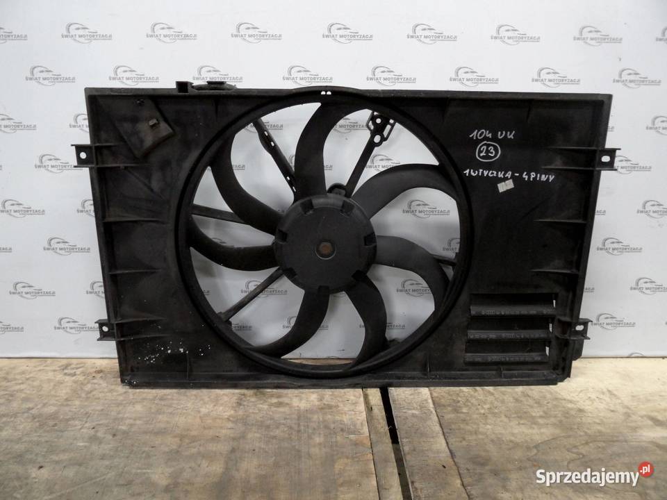 OCTAVIA II LIFT 19 TDI wentylator chłodnicy
