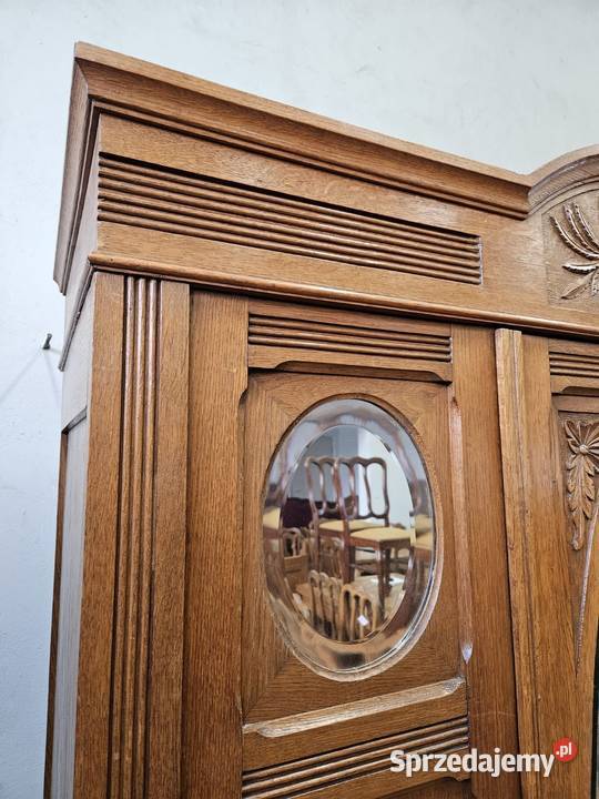Stara szafa secesja Francja małopolskie Nowy Sącz