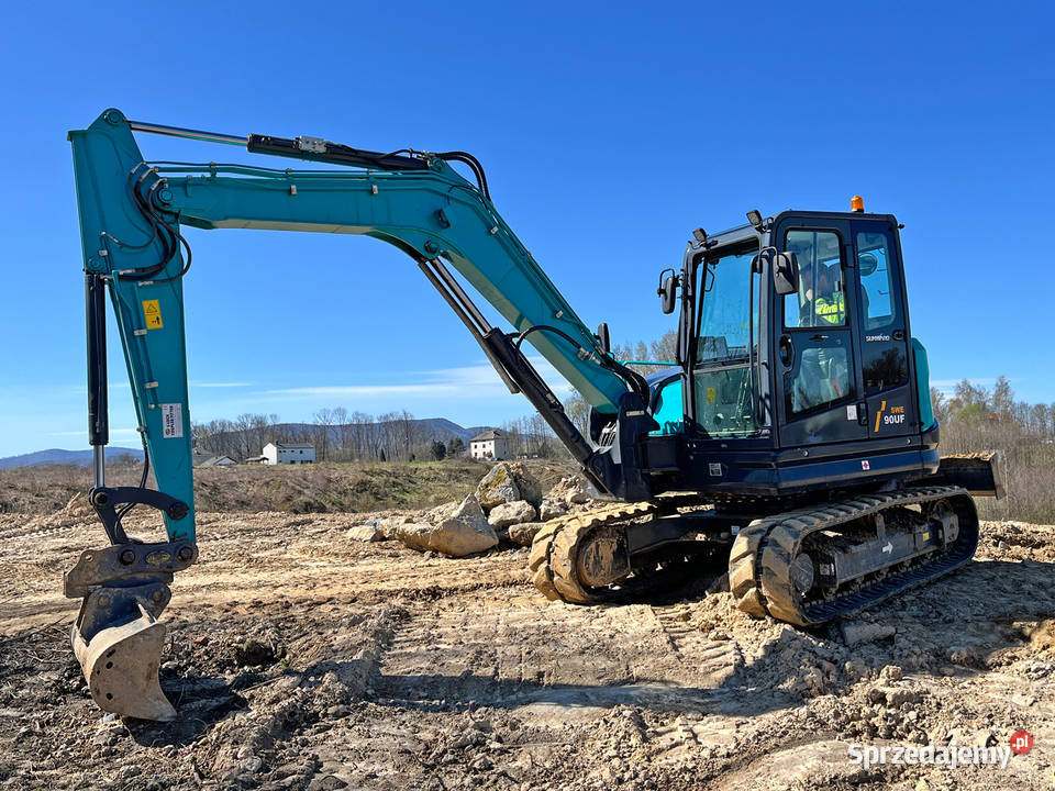 Koparka gąsienicowa SWE90UF 9 ton Yanmar JCB pełny VAT Koparki małopolskie Kęty
