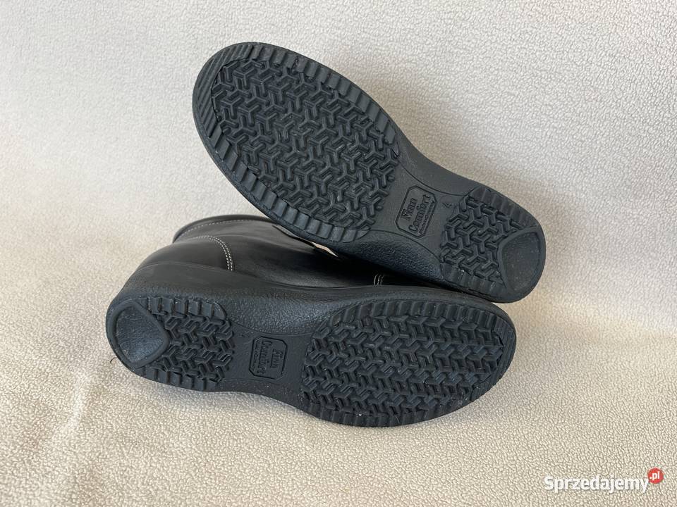 Finn Comfort skórzane buty damskie zdrowotna