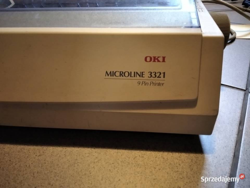 Drukarka igłowa OKI Microline 3321 9 Pin Printer Ostrów Mazowiecka