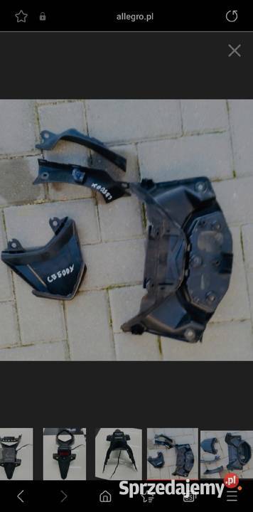 Honda CB 500 X owiewka bok PC46 zadupek wielkopolskie Lwówek