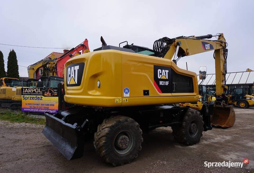 Koparka kołowa CAT M 318 F 2016 Jeziorko