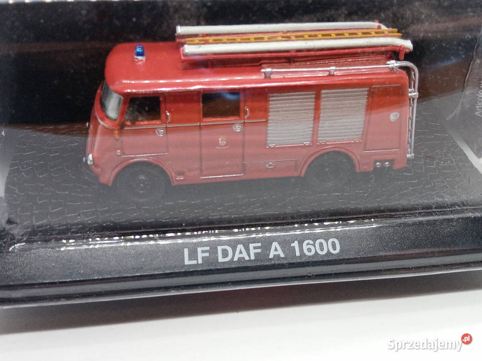 Model STRAŻ LF DAF A 1600 172 DeAgostini Modelarstwo opolskie Radłów