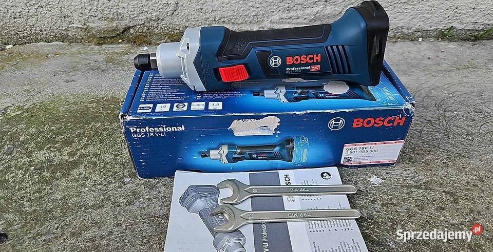 BOSCH GGS 18VLI szlifierka prosta IDEAŁ Gorzów Wielkopolski