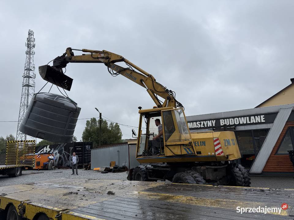 Koparka Kołowa Zeppelin ZM13B 1991 r SPRAWNA nie łódzkie Złoczew