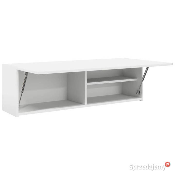 Wisząca szafka łazienkowa biała 100x25x30 mazowieckie Warszawa