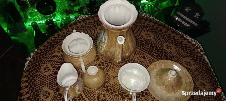 Porcelanowy zestaw do kawy Sejny