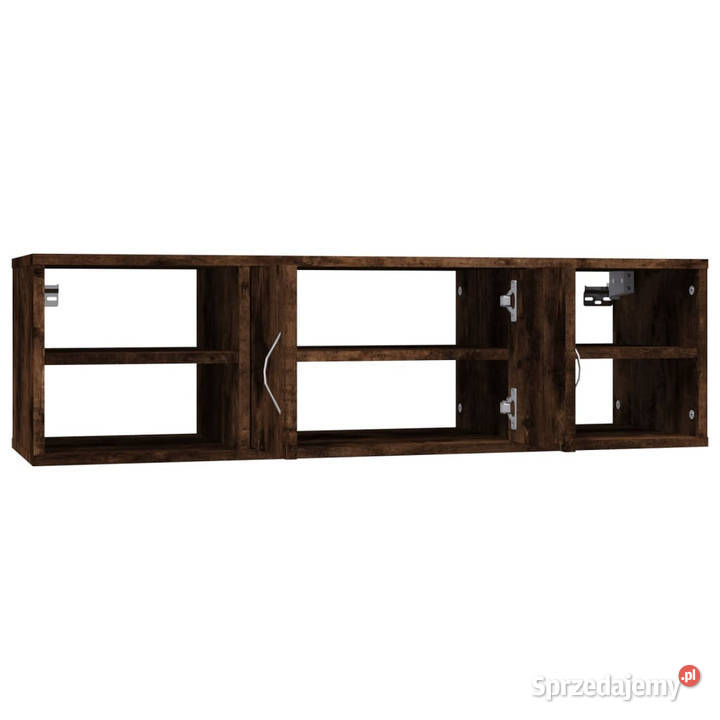 Półka ścienna przydymiony dąb 102x30x29 WM826363 Warszawa