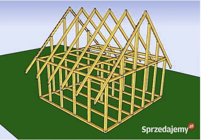 Konstrukcja Szkieletowa Drewniana Domek Korczyna