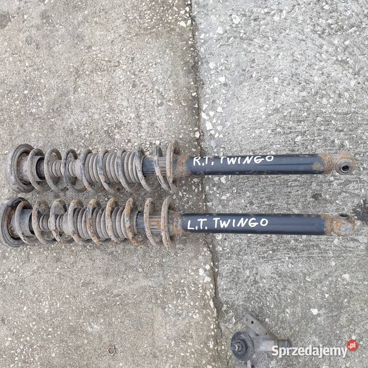 RENAULT TWINGO I 12 SPREZYNY AMORTYZATORY TYL 2 osobowe Łochowice