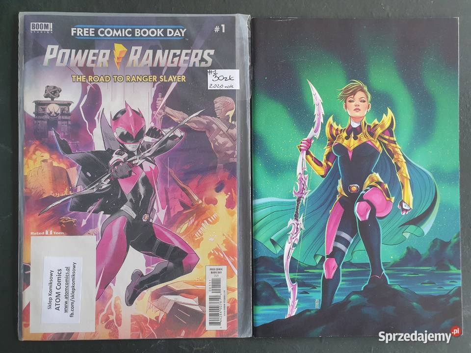 Power Rangers kolekcja 18 komiksów USA Gdynia