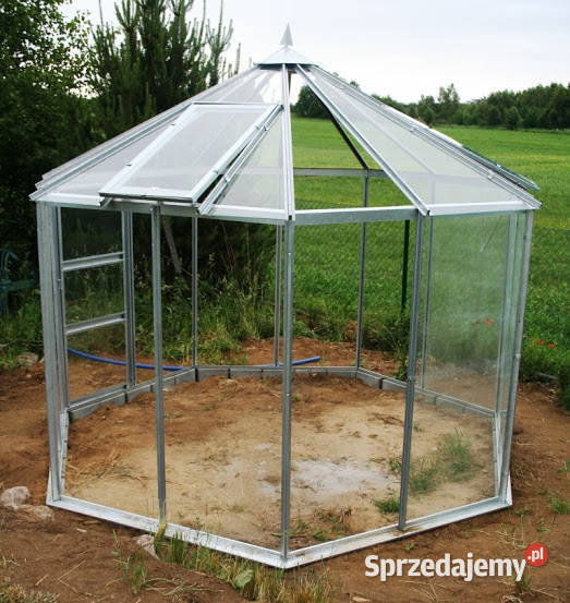 Szklarnia Siedmiokątna Natalia zachodniopomorskie Łobez