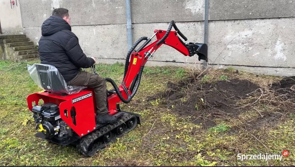 Nowa Minikoparka Heuschrecke Mikro koparka Rok produkcji 2023 Brześć Kujawski