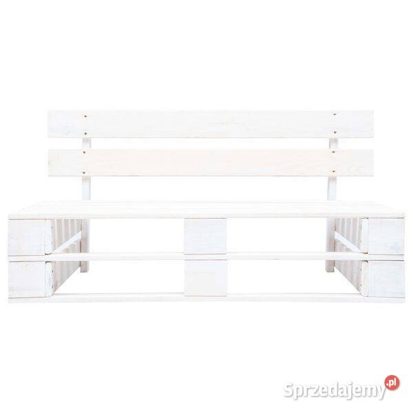 vidaXL Ogrodowa ławka z palet drewno mazowieckie