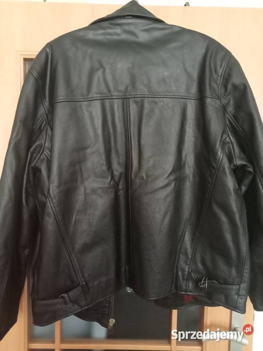 kurtka skórzana czarna Nowy Tomyśl