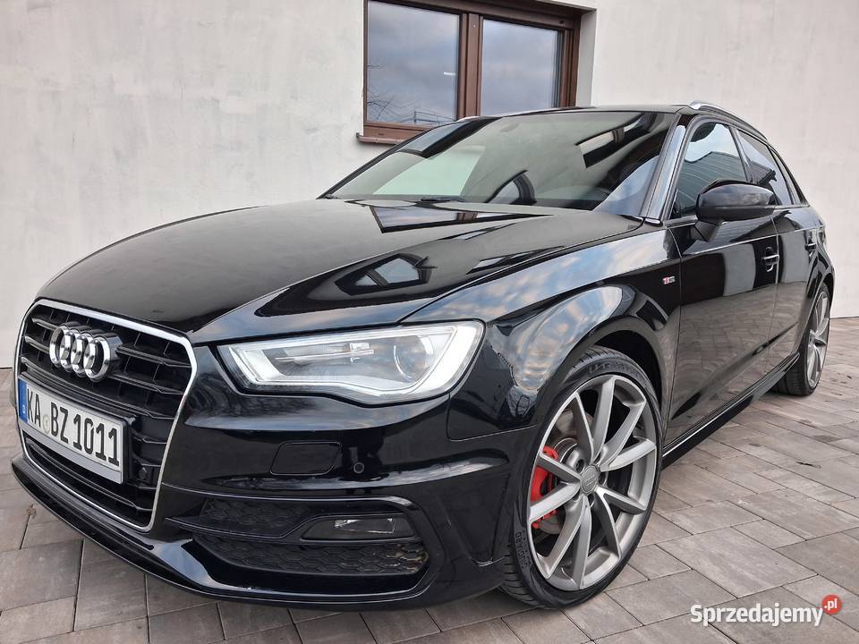 Audi A3 8V Sline Panorama Klima Czarna Witkowo