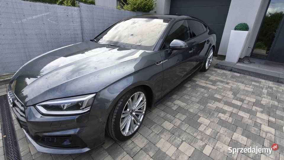 Audi A5 45TFSI SLine pełne wyposażenie I Rok produkcji 2019 Lublin