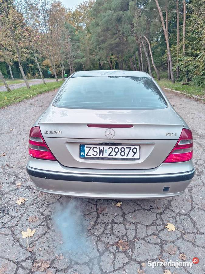 Mercedes E W211 22 D automat AMG Golczewo