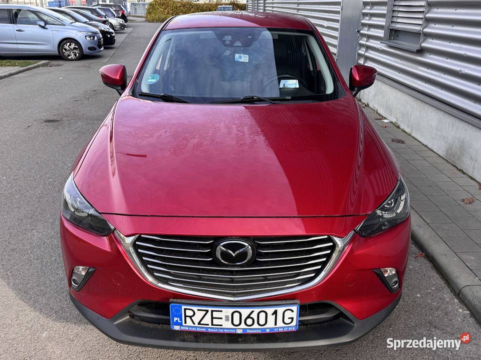Mazda CX3 20 benz 120 2015r Bogate wyposażenie nawigacja Rzeszów sprzedam