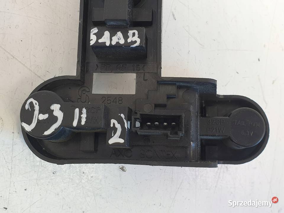 Saab 93 93 II SEDAN WKŁAD TYLNEJ LAMPY LEWY TYŁ osobowe Rudka