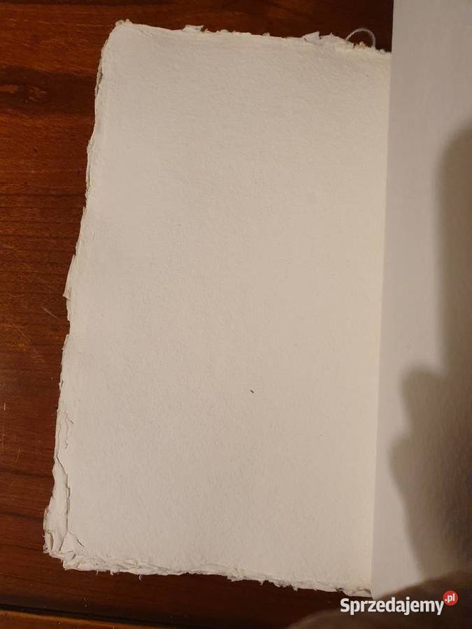 Oryginalny NOTES ręcznie wykonany w rudej brązowy lubelskie Lublin