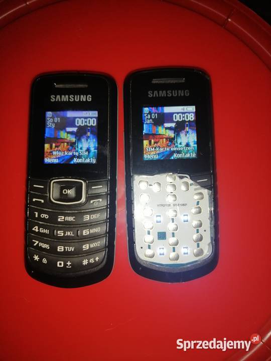 telefony samsung gt e1080w gsm dual band Legnica