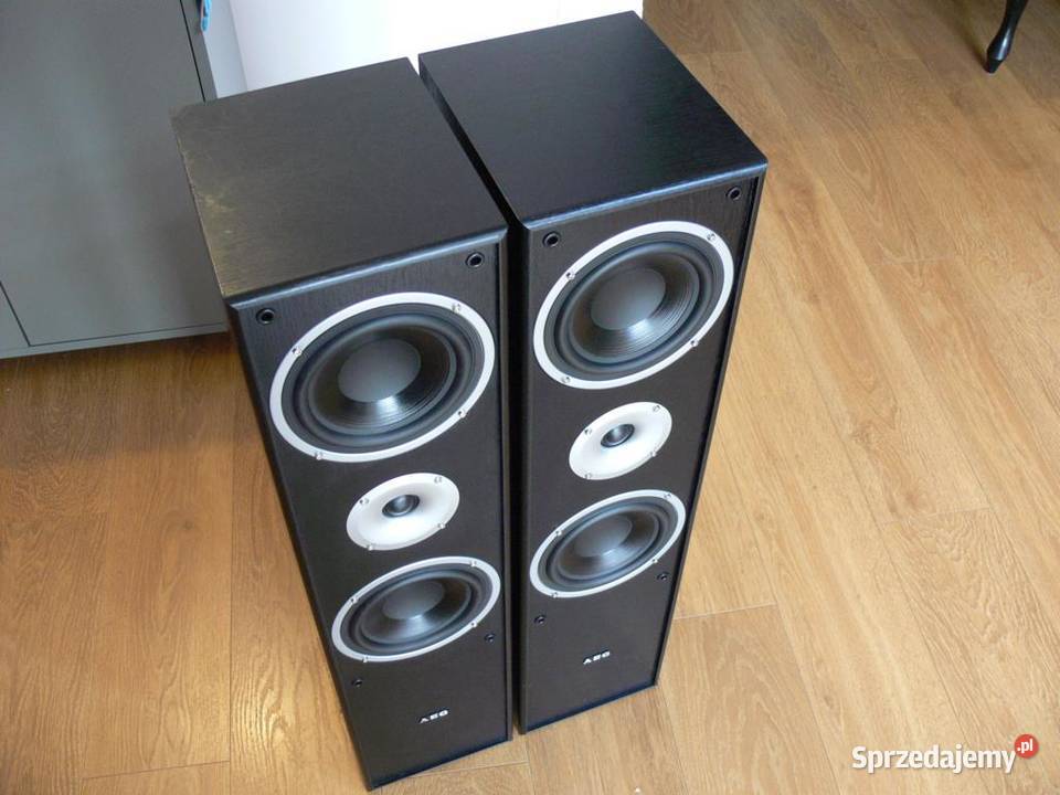 Mocne i ładne kolumny AEG 2 x 500 wat WYSYŁKA Jasło