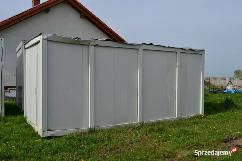 Kontenery mieszkalne biurowe socjalne sanitarne lubuskie Gorzów Wielkopolski