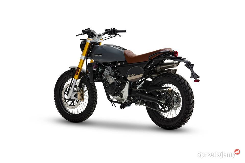 Fantic Caballero 125 Scrambler Deluxe MY26 szary Szczecin