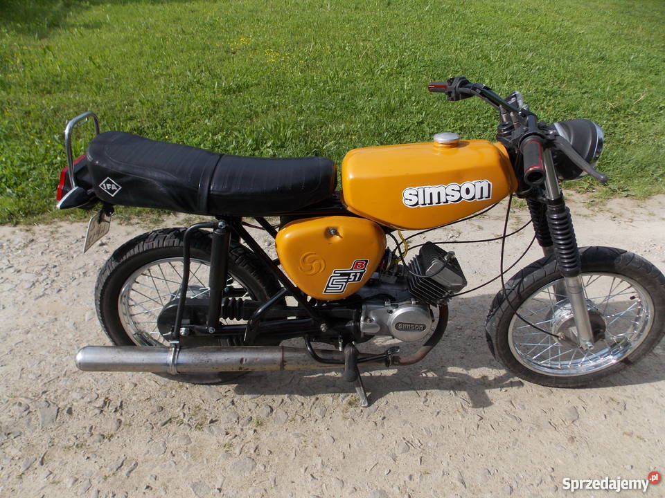 Simson s51 stan zapłon lfk nie mz wsk romet podkarpackie Strachocina
