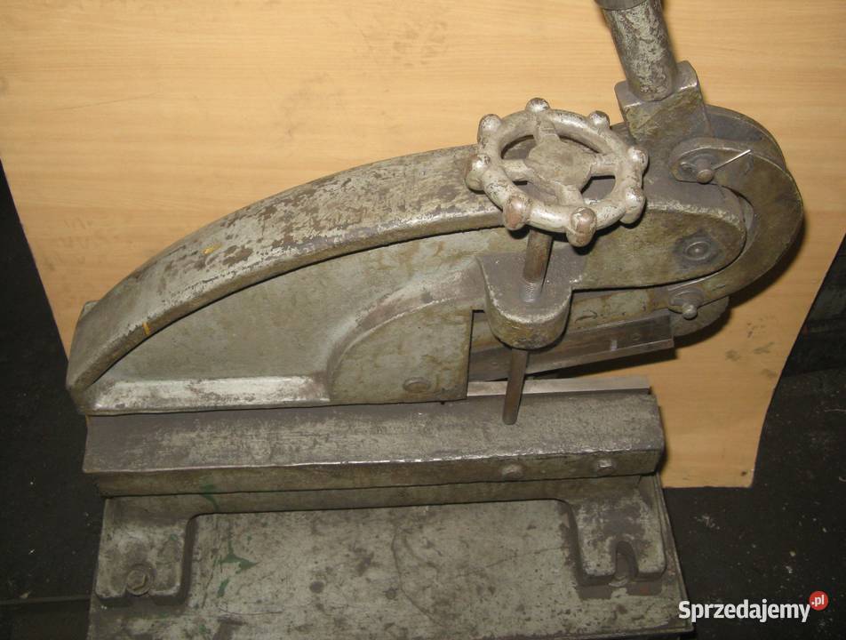 Gilotyna ręczna nożyce do blachy Dąbrowa Górnicza