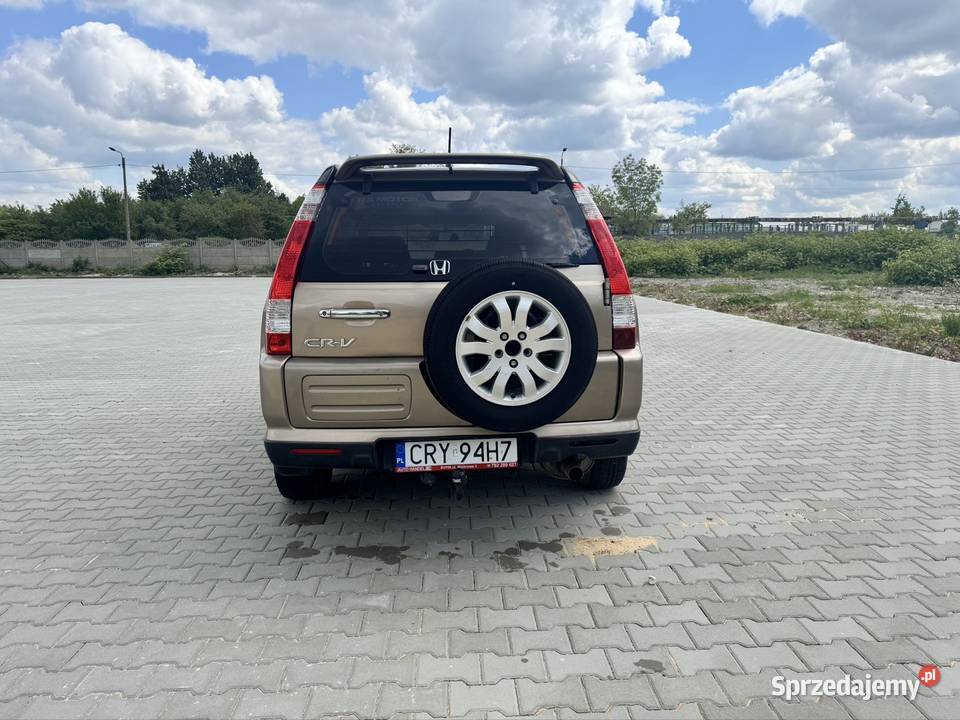 Honda CRV 2006r 20 150 benzynagaz 150KM śląskie Sosnowiec sprzedam