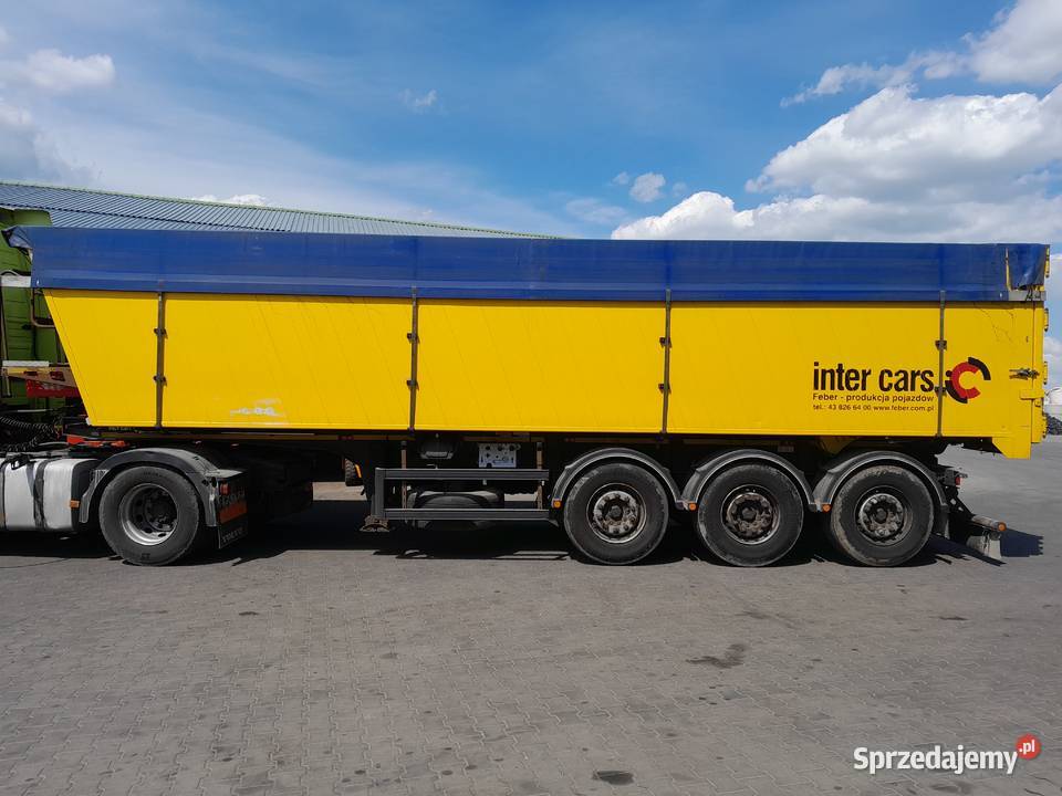 Naczepa Wywrotka Feber Inter Cars 42 m3 2015 Wywrotki Sabnie