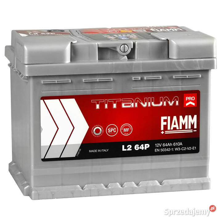 Akumulator 64Ah 610A FIAMM TITANIUM PRO P osobowe Gliwice