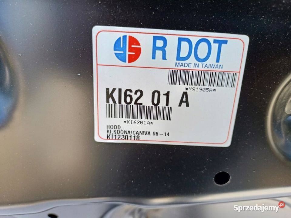 KIA CARNIVAL II VQ 042006012010 MASKA POKRYWA świętokrzyskie Skarżysko-Kamienna sprzedam