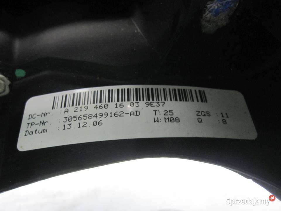 MERCEDES CLS C219 07r kierownica A2194601603 osobowe świętokrzyskie