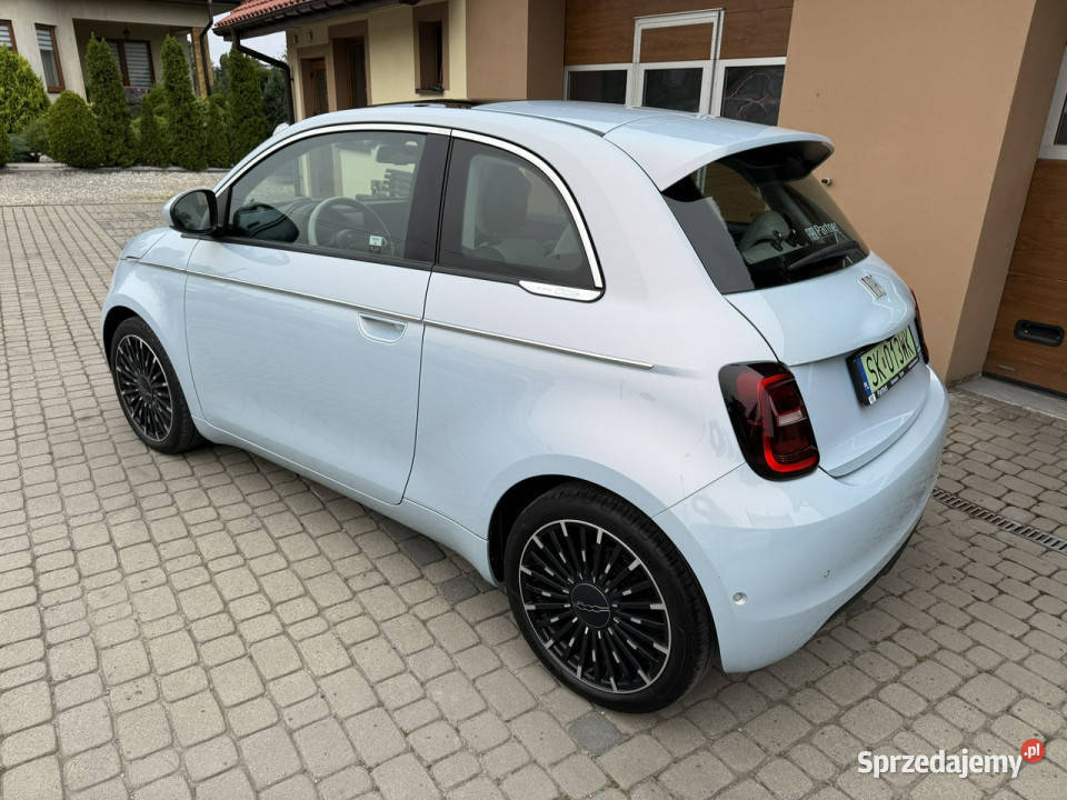 Fiat 500e La Prima Krajowy 1Właściciel Vat23 bluetooth śląskie