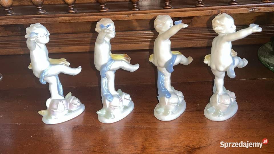 Lato Figurki Pory Roku IlmenauPorzellanfabrik Gdańsk sprzedam