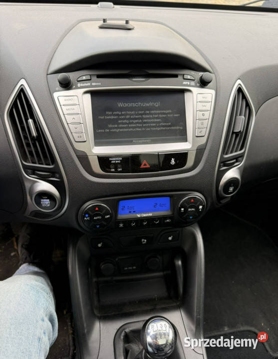 Hyundai ix35 20crdi 4x4 AWD skóry ledy Navi Zarejestrowany w Polsce Gdańsk sprzedam