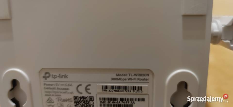 Router TPLINK WR820N router kujawsko-pomorskie Radziejów