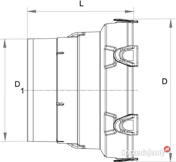 Kołpak ochronny Walterscheid SD15 FLEXO D150 mm